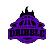 Dribble basketball logo 02